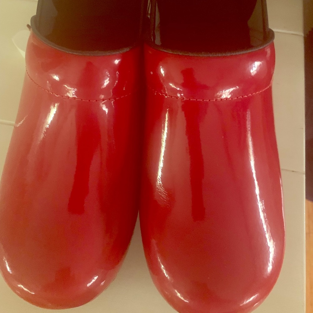 Red Patton nursing shoes never worn